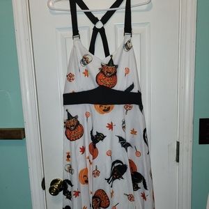 Halloween knee length dress NWT